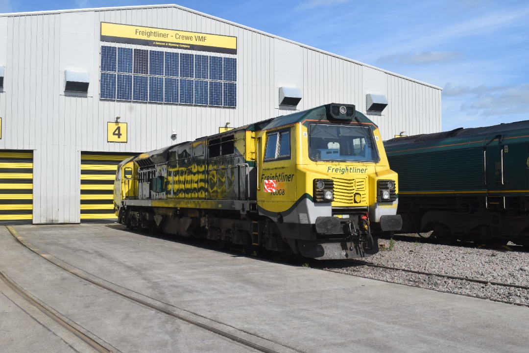 Hardley Distant on Train Siding: On Saturday 14th September 2024, I was lucky enough to be part of a tour of Crewe Basford Hall Yard courtesy of the Intercity
Railway...