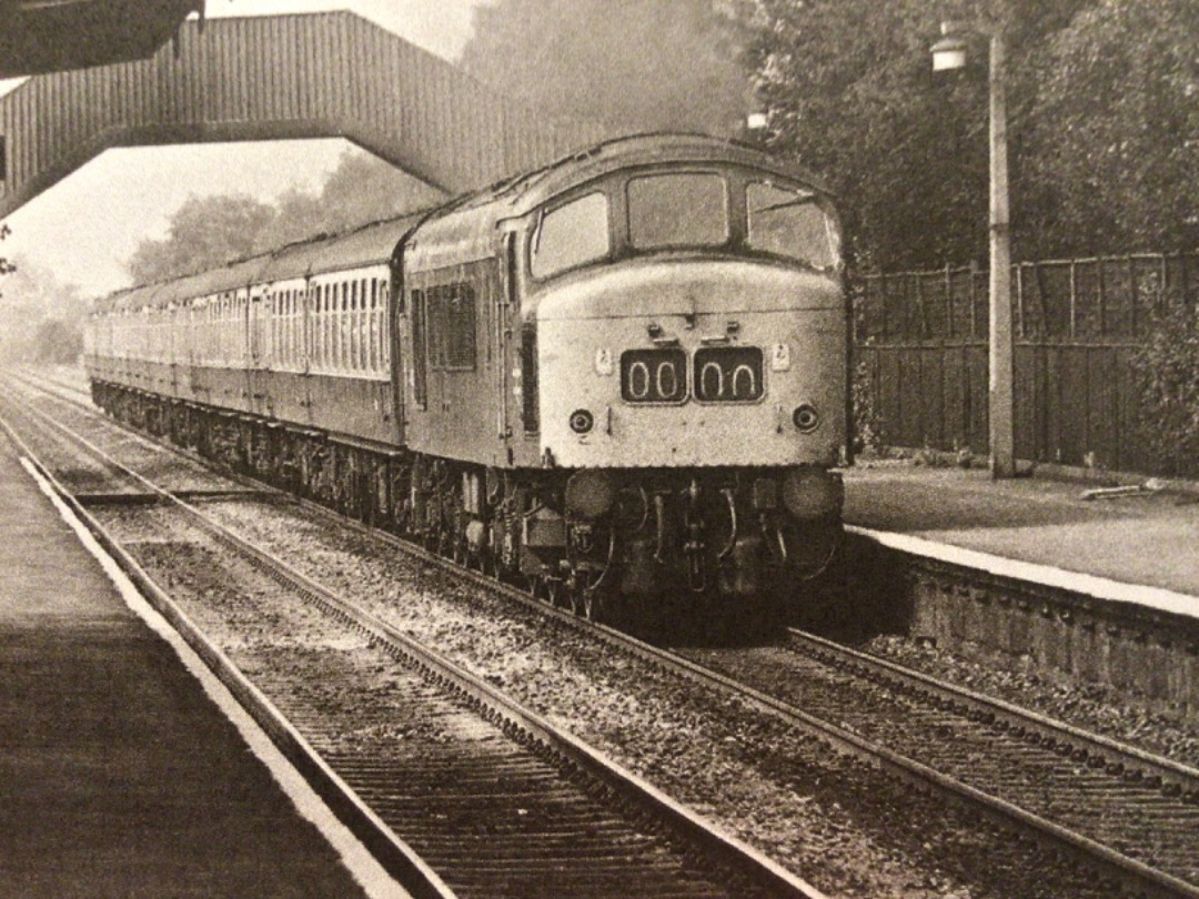 Alex Coomber on Train Siding: A Class 45. 45130 passes Beeston with the service from London St Pancras to Nottingham on 5th July 1976.