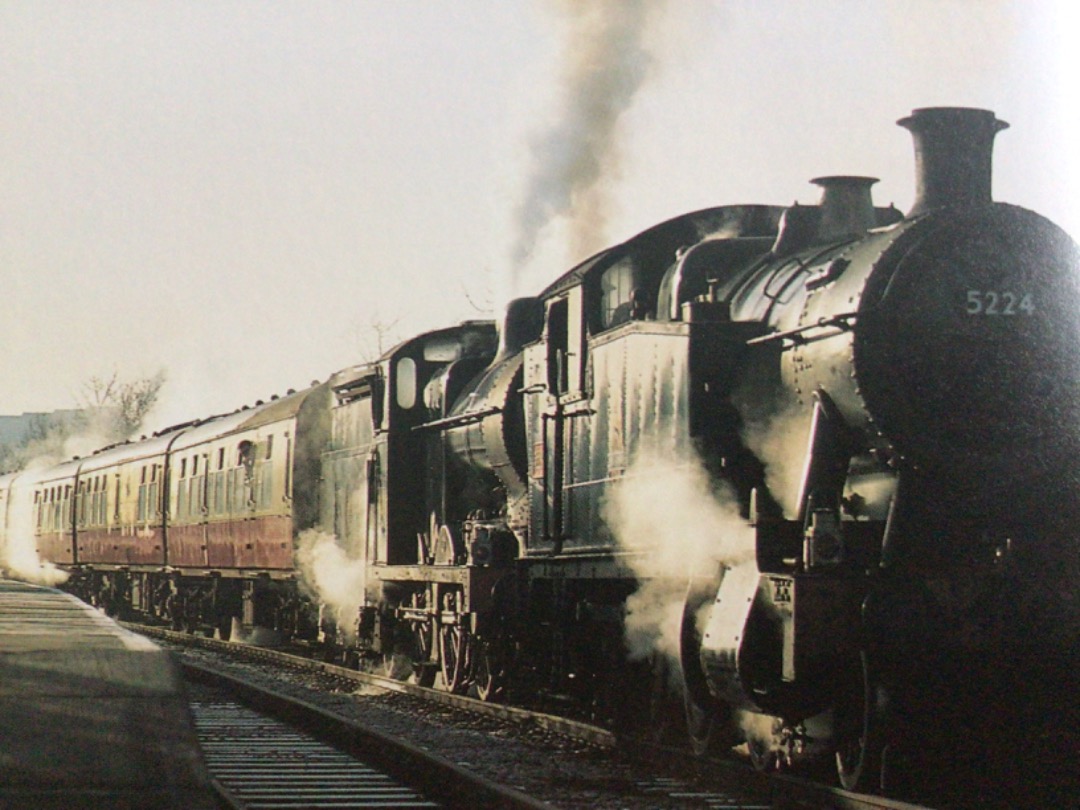 Alex Coomber on Train Siding: A GWR tank No. 5224 on loan from the Great Central Railway and LMS 4F 0-6-0 No. 4422 borrowed from the Churnet Valley Railway
at...