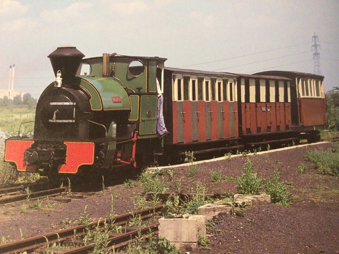 Alex Coomber on Train Siding: A Kerr Stuart 0-4-2 Saddle Tank Melior of 1924 amid typical terrain of this industrial part of Kent. The Sittingbourne &
Kemsley Light...