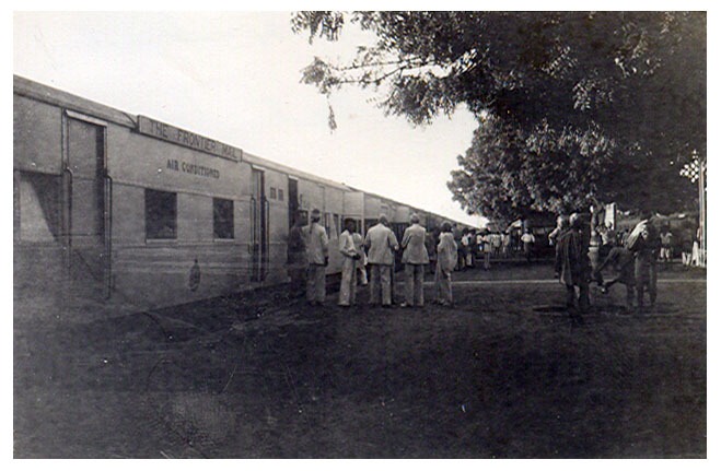 Mayank Singh on Train Siding: Images of the Frontier Mail from 1942. This train was considered the fastest and most important train in the British Empire
back...