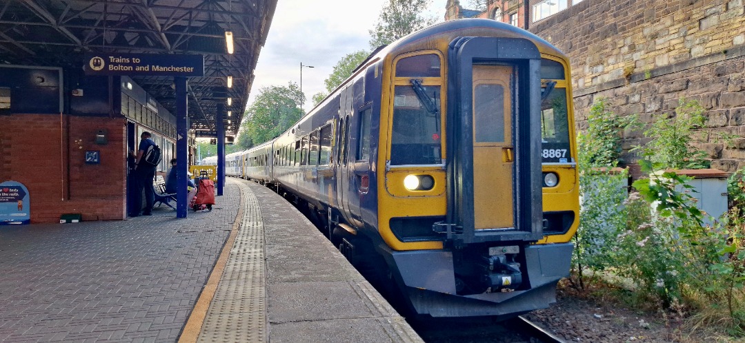 Guard_Amos on Train Siding: Yesterdays helping from work come from Manchester Airport, Manchester Victoria and Wigan Wallgate (3rd August 2024)