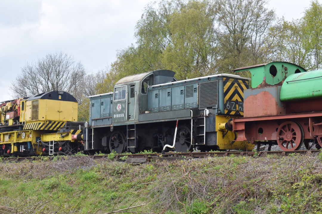 Hardley Distant on Train Siding: HERITAGE: On Saturday 27th April 2024 I visited the Midland Railway Centre where I parked at Butterley Station and took a trip
on...