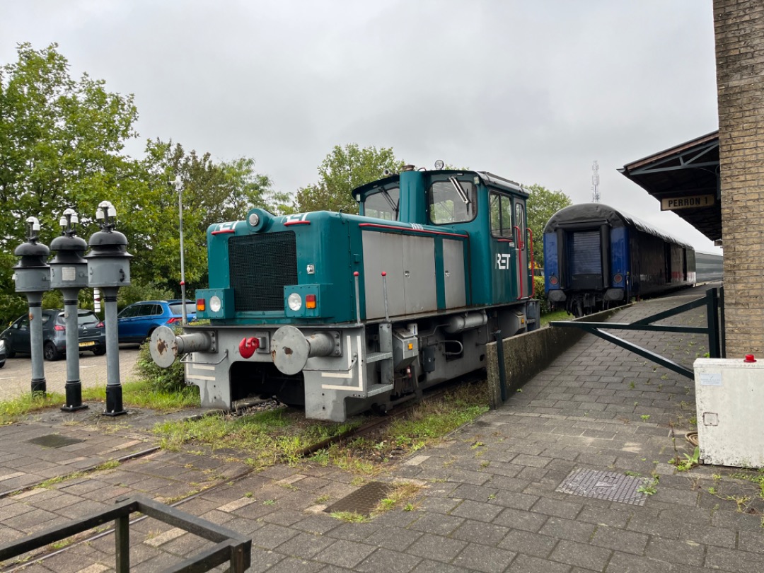 Joran on Train Siding: Een locomotief genomen in het stoomdepot in Rotterdam Noord. En daar ben ik vandaag eindelijk geweest voor werk bij de treinen.