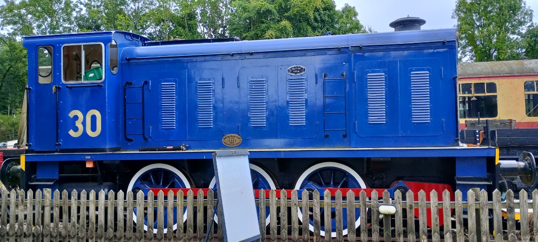 Hardley Distant on Train Siding: HERITAGE: On Saturday 3rd August 2024 I paid a brief visit to the Whitwell & Reedham Railway in Norfolk.