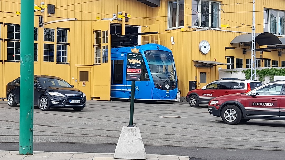 Grasshopper Without Grass on Train Siding: I just realised that I didn't post anything from my trip to Stockholm, so here's some photos.