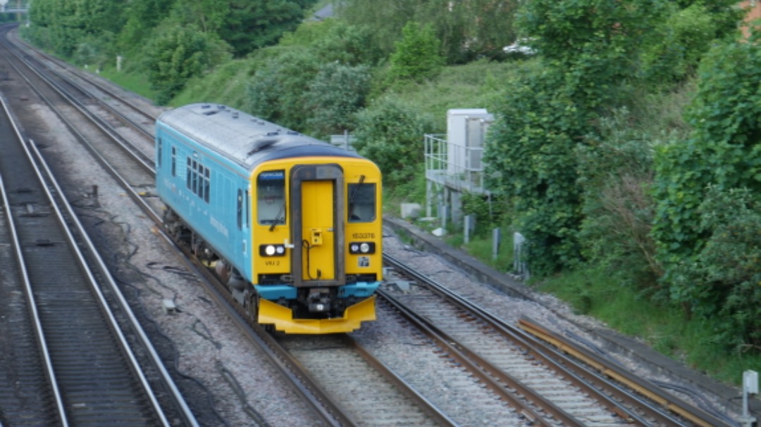 Dean Knight on Train Siding: Known by many as "Dogboxes", this 153 (153376) has been taken over as an inspection train by Network Rail, focusing on
switches and...