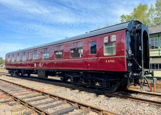 Wymondham abbey station on Train Siding: This weekend on the MNR heritage railway Stratford 47 running weekend with special timetables and last weekend of the
loop...