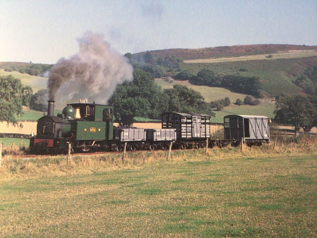 Alex Coomber on Train Siding: The Welshpool & LIanfair was operated by 2 Beyer Peacock built 0-6-0 tanks. No. 823 Countess is captured amid the lovely Mid
Wales...