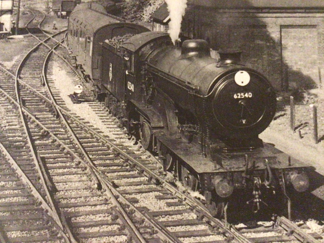 Alex Coomber on Train Siding: Before the axe was taken to the most of the East Anglian Cross Country Lines. A D16/3 4-4-0 No. 62540 joins the Thetford to
Norwich Line...