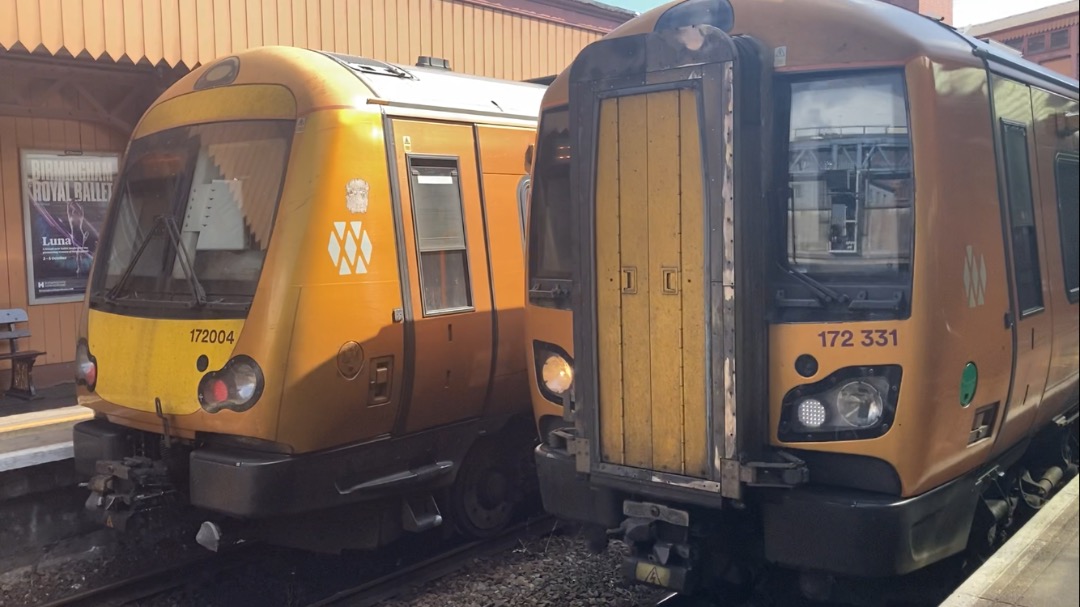 Theo555 on Train Siding: Some pics from an outing today at Birmingham New Street and Wolverhampton, with a Class 172 crossover at Moor Street too, I was very
lucky to...