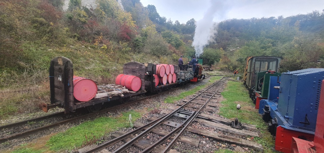 Timothy Shervington on Train Siding: Yesterday at the museum we had our Autumn Industrial Trains Day more photos to follow later