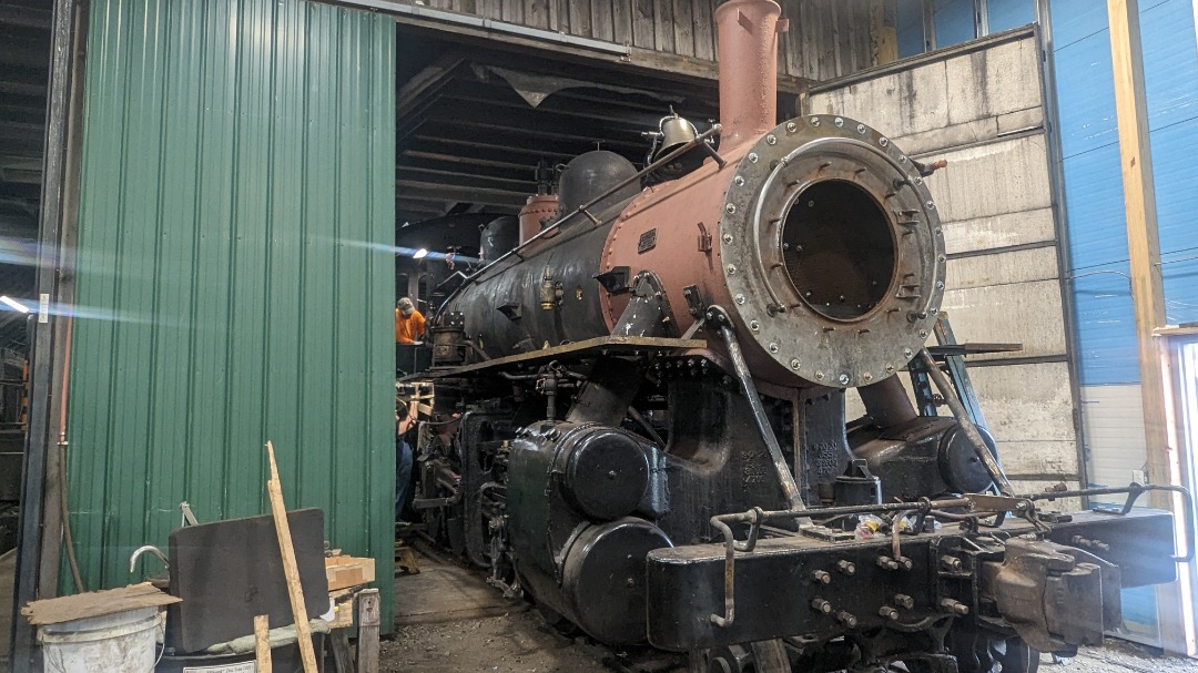 CaptnRetro on Train Siding: A slightly newer shot of Alco 2-8-O #18 on the Arcade & Attica, currently undergoing overhaul/restoration. To my knowledge the
most recent...