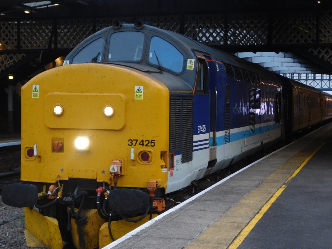 Transport in N-E Lincolnshire on Train Siding: #trainspotting #train #steam #station class 37's, class 185's, class 170's and class 158's