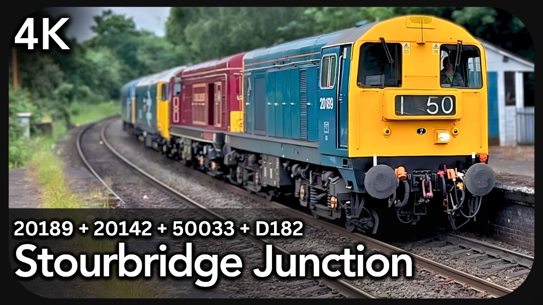 Fastline Films on Train Siding: An awesome convoy of locos pass through Stourbridge Junction on their way to the West Somerset Railway! Also including the
Flying...