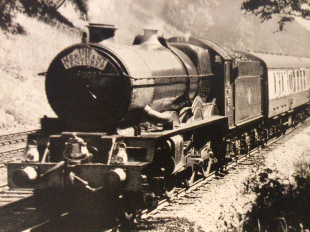 Alex Coomber on Train Siding: It was built in Swindon in 1927. A King Class 4-6-0. No. 6000 King George V was exhibited at the Baltimore & Ohio Railways
Centenary...