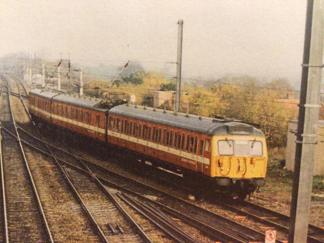 Alex Coomber on Train Siding: A Class 308. No. 308136. Elsewhere all was not completely well. Delays on the electrification and delivery of new trains on the
Lichfield...