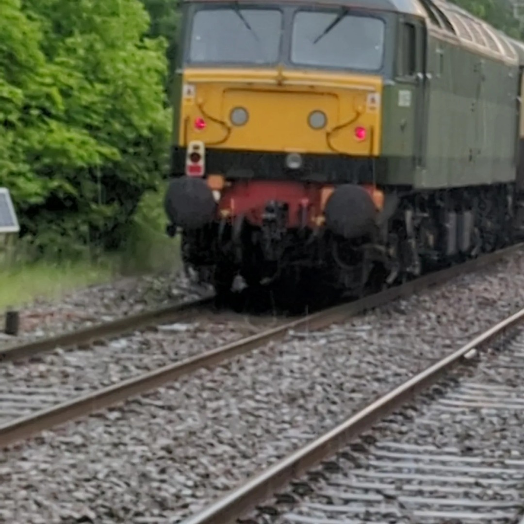 Train Spotter on Train Siding: Some pictures from Saturday the 15 watching the pathfinder rail tour the golden anniversary d345 along with a couple of double
headed...