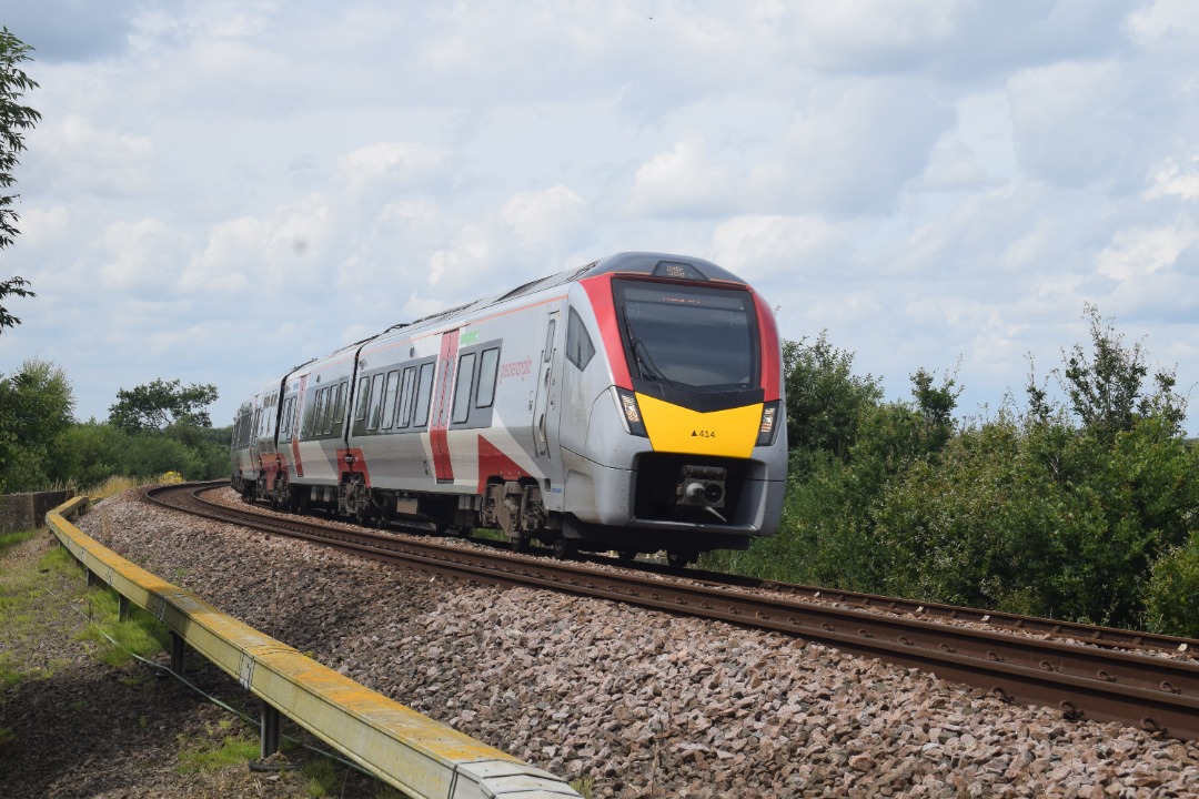 Hardley Distant on Train Siding: CURRENT: 755414 approaches Fisher Row Foot Crossing between Somerleyton and Oulton Broad North Stations with the 2J76 12:58
Norwich to...