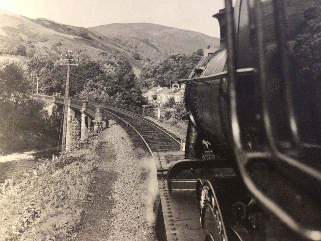 Alex Coomber on Train Siding: Taken in 1964 before the Ruabon to Barmouth Line closed to passengers. This picture from the footplate of No. 7827 Lydham Manor
shows the...