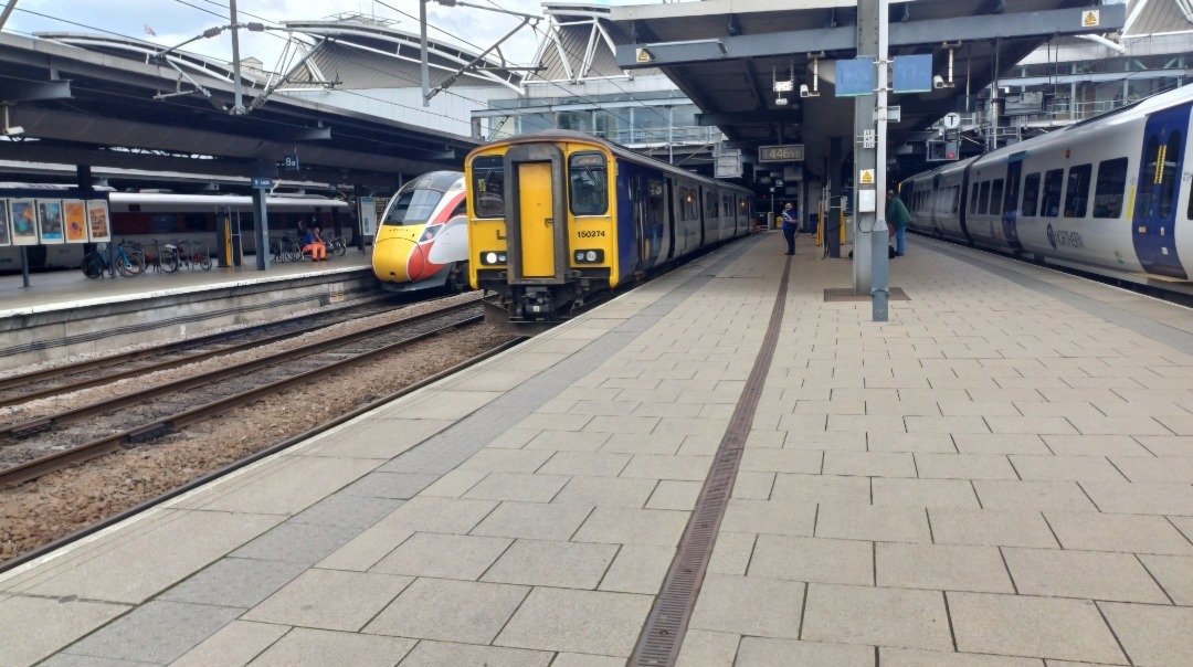 Elijahs transport on Train Siding: Had a great day out on the Airedale and Wharfedale lines aswell as spending a good hour at Leeds!