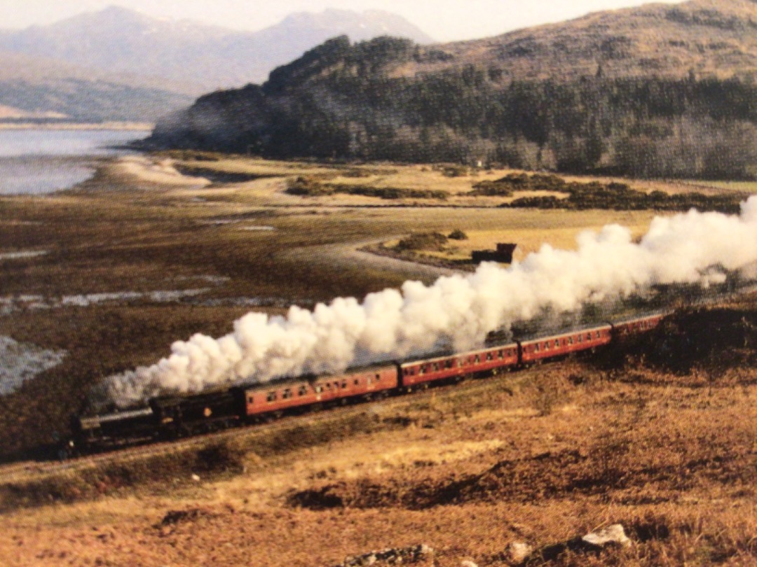 Alex Coomber on Train Siding: John Cameron's LNER Class K4 2-6-0 No. 61994 The Great Marquess near Attadale on the shores of Loch Carron with the Inverness
to Kyle of...