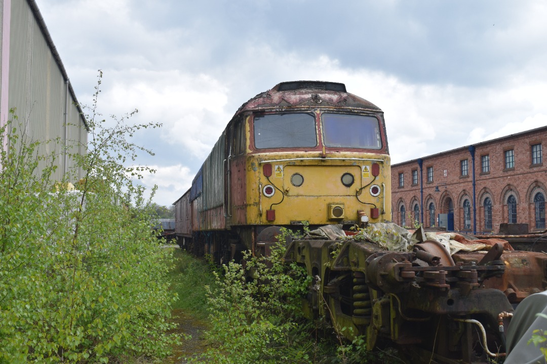 Hardley Distant on Train Siding: HERITAGE: On Saturday 27th April 2024 I visited the Midland Railway Centre where I parked at Butterley Station and took a trip
on...