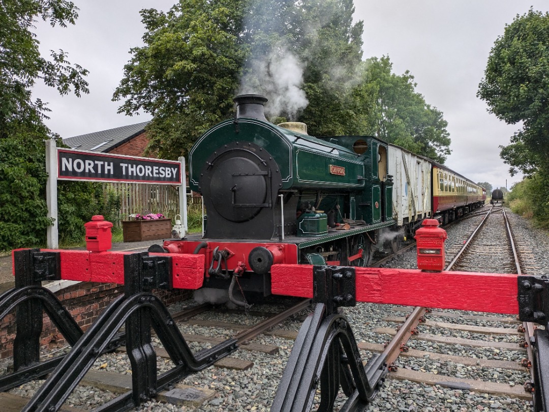 Ryan Watson on Train Siding: Lincolnshire Wolds Railway, featuring AE1919 'Cranford'. The 'Cream Tea' was superb! 🫖☕