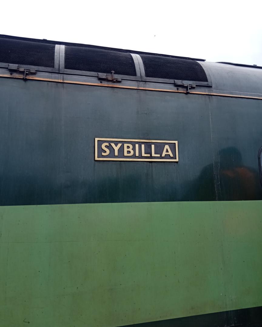 Manchester Trains on Train Siding: Away from Manchester again! Seeing 'SYBILLA' at Whitby on the North Yorkshire Moors Railway.