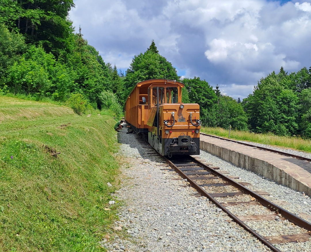 Vlaky z česka on Train Siding: I'm happy that I took a ride with one of these old trains on the Kysucko-oravská lesná železnica (forest
railway) in Slovakia,...