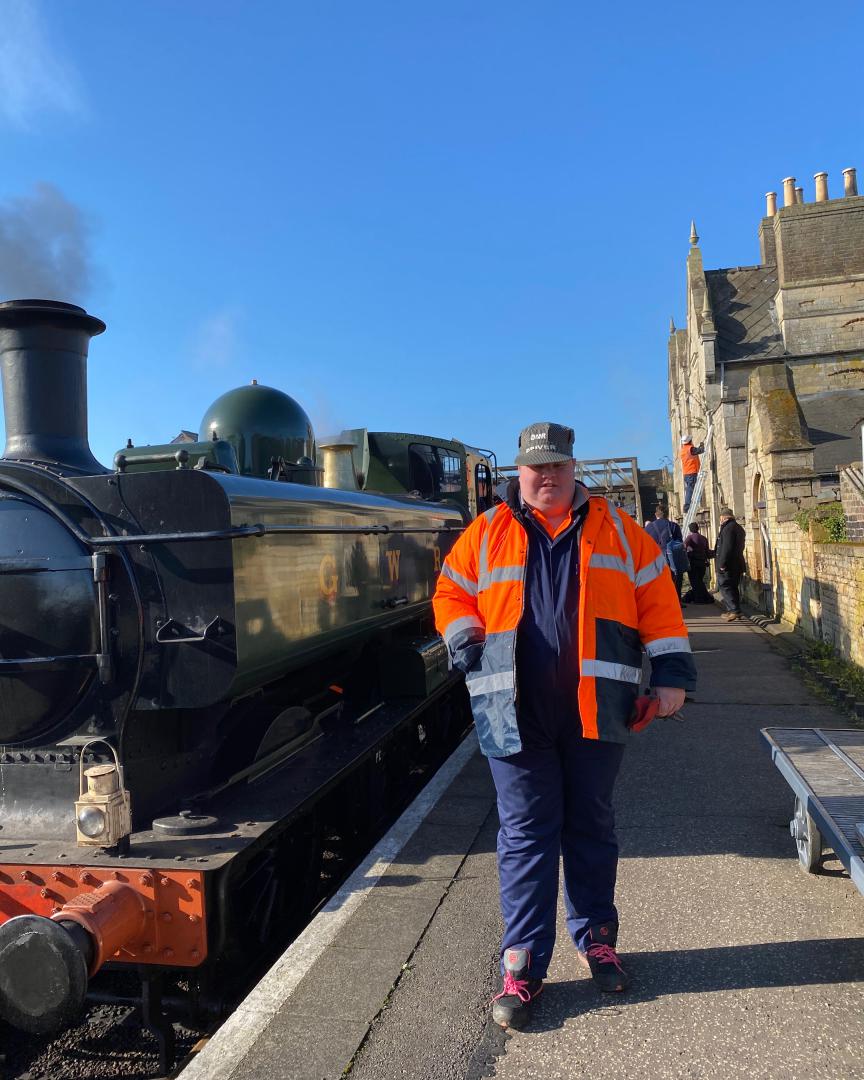 Christopher Middleton on Train Siding: A few at the Nene Valley Railway on 6/3/2020 when I attended the Western goods driver experience and there a few of me
next to...