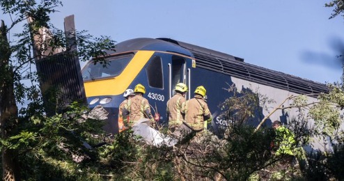 Jess Clark on Train Siding: 43030 43140 in stonehaven derailment. 2 dead, driver dead. Praying to people that have been in the crash. As a HST lover this breaks
my...