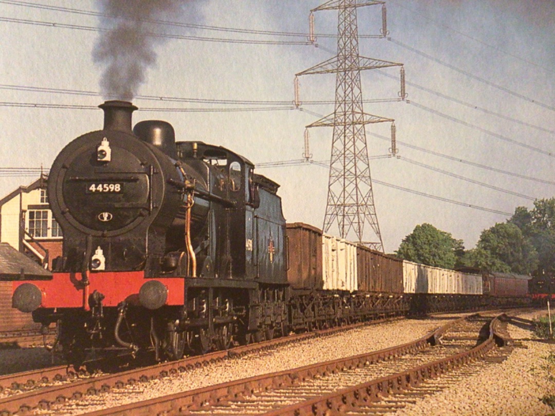 Alex Coomber on Train Siding: Trains that pass at speed or overtake a goods train in a loop are unique to the Great Central Railway. An LMS 0-6-0 No. 4422 alias
No....