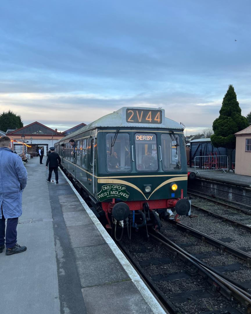 RodRail on Train Siding: #svr Severn Valley Railway #DieselGala #heritage class #108 #DMU class #46 #D182 #46045 #Peak #cab