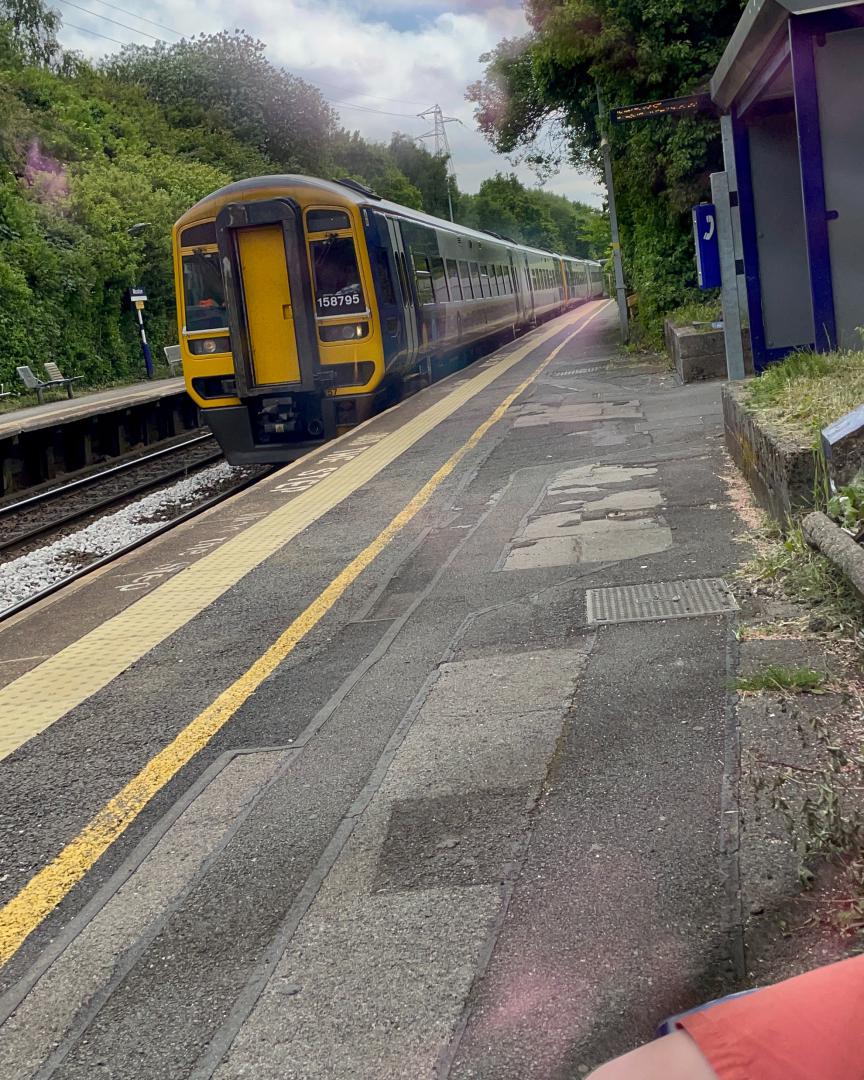 courtney-alexandra on Train Siding: Train spotting with the children today. We got a toot and a wave 🙌🙌⭐️⭐️