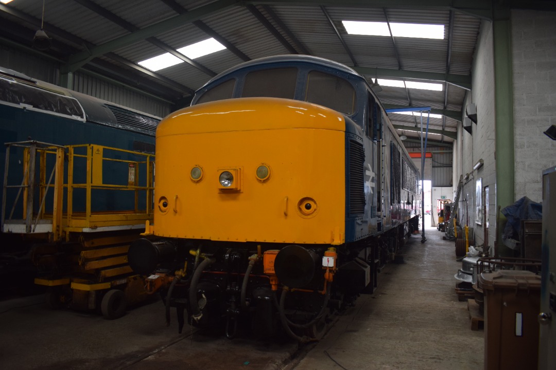 Hardley Distant on Train Siding: HERITAGE: On Saturday 27th April 2024 I visited the Midland Railway Centre where I parked at Butterley Station and took a trip
on...