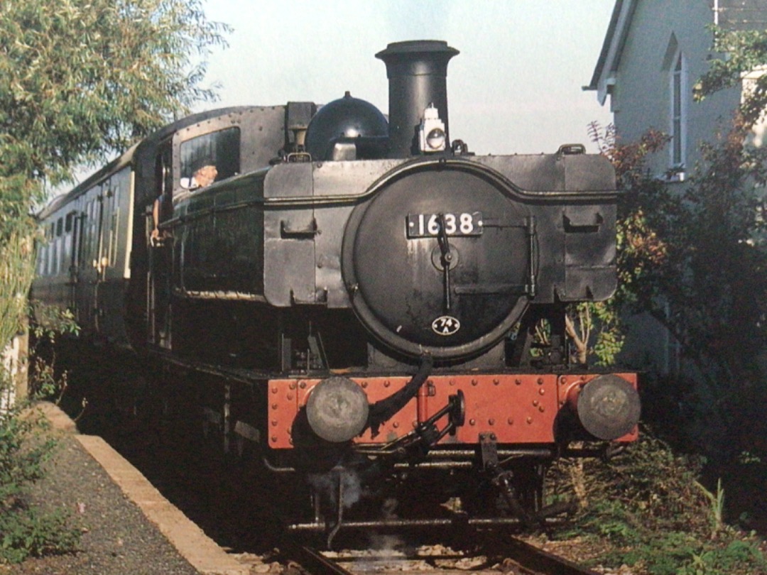 Alex Coomber on Train Siding: A visiting GWR 0-6-0 Pannier Tank No. 1638 recreates a branch line scene on the Chinnor & Princes Risborough Railway passing
the site of...