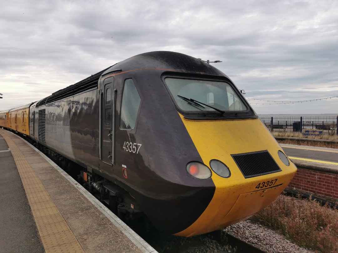 Rail Ale Adventures on Train Siding: 43277 Safety Task Force and 43357 make up the latest Colas Rail test train, 1Q50 Derby RTC to Doncaster CHS via
Cleethorpes. Seen...