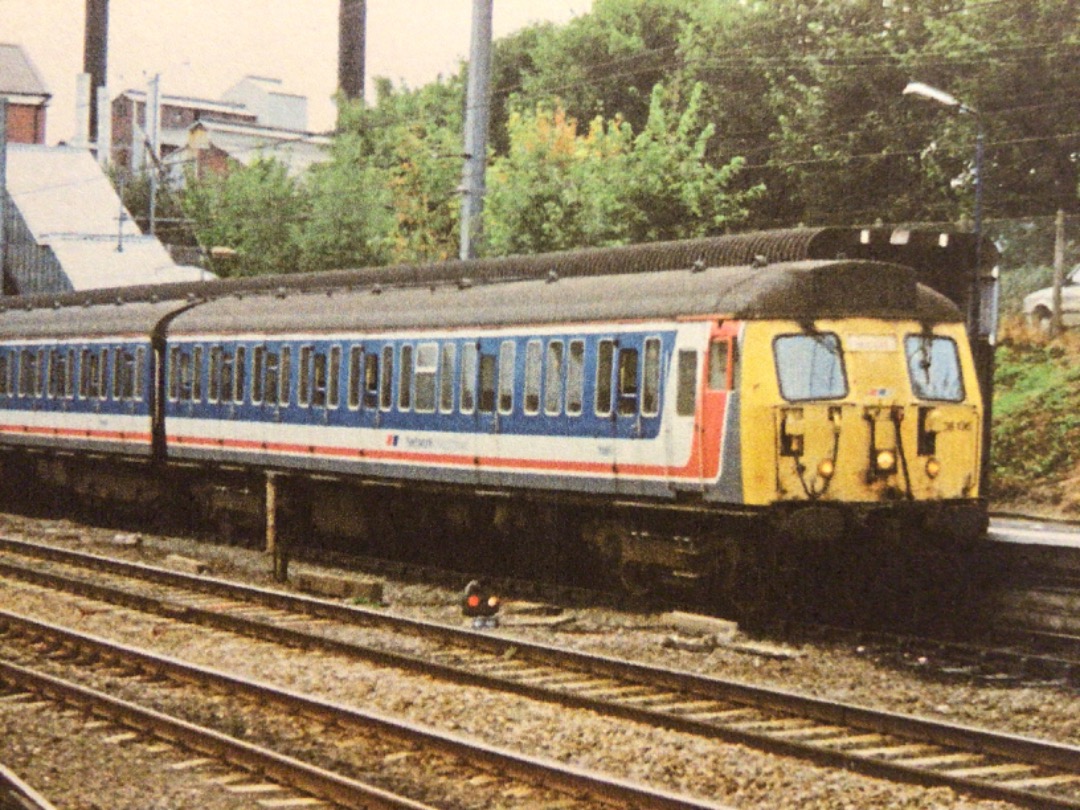 Alex Coomber on Train Siding: A Class 308. No. 308136. Elsewhere all was not completely well. Delays on the electrification and delivery of new trains on the
Lichfield...