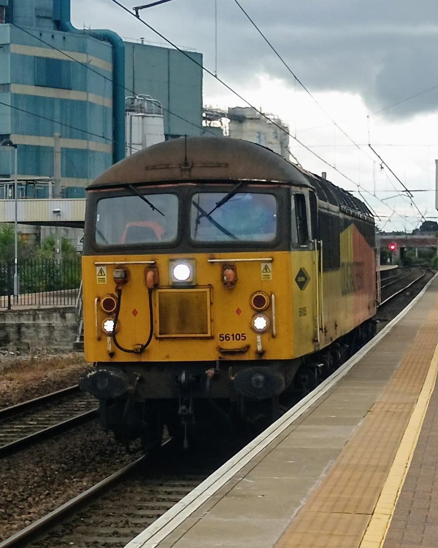 TrainGuy2008 🏴󠁧󠁢󠁷󠁬󠁳󠁿 on Train Siding: I took a nice little trip to Warrington Bank Quay today and saw some good stuff, including a thrashy
66737...