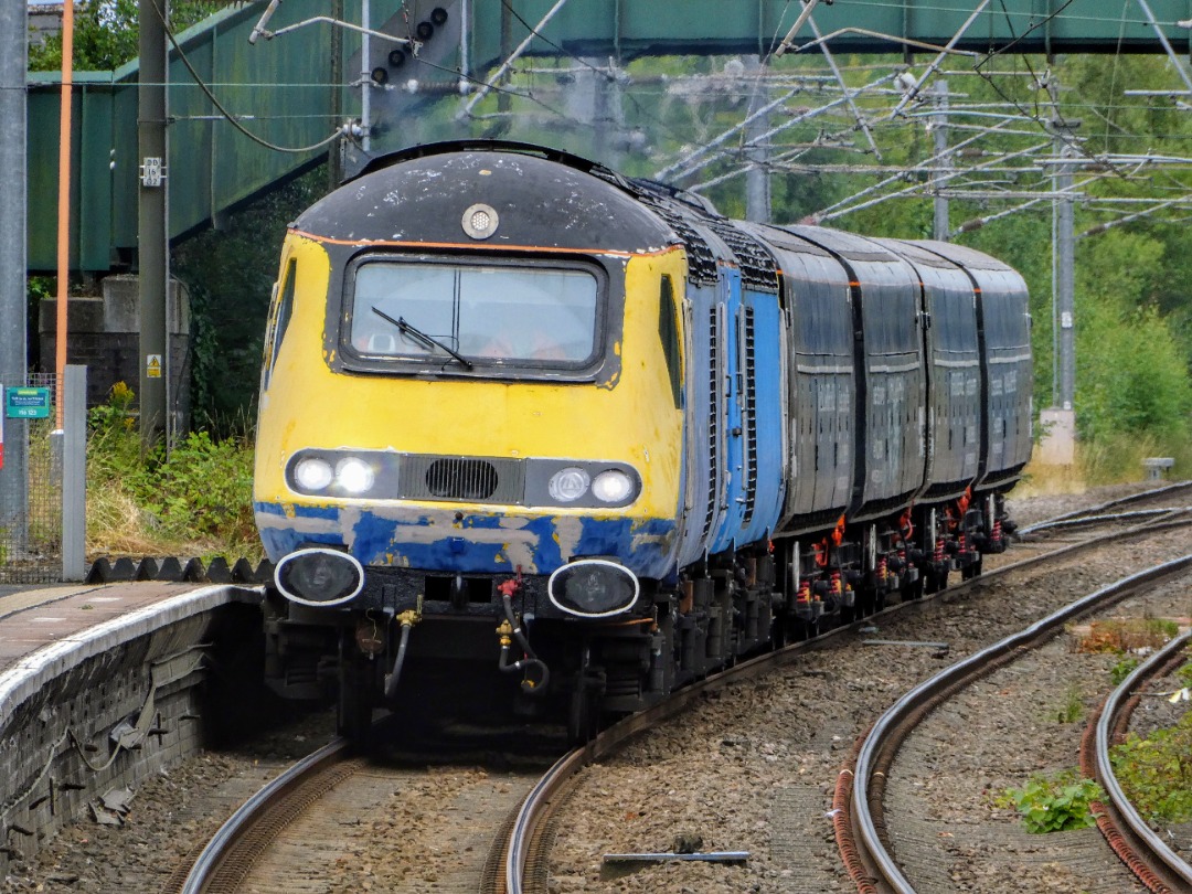 The Jamster on Train Siding: Rail Adventure 43423 and 43467 pass Kings Norton working 5Z43 1100 Kings Norton Plant Depot to Kidderminster SVR. 07/08/24