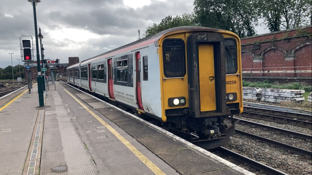 Theo555 on Train Siding: Today I went out to Shrewsbury and saw a few Transport for Wales Trains, unfortunately it wasn't the best day for me as my WMR
class 196 was...