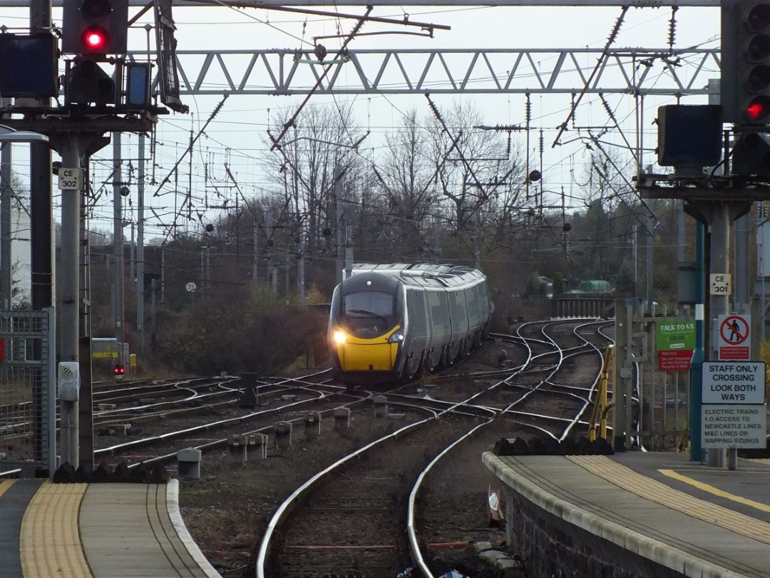 Whistlestopper on Train Siding: Carlisle was electrified in the 1970s along with the rest of the WCML and since then the overhead wires have been a pain for
all...