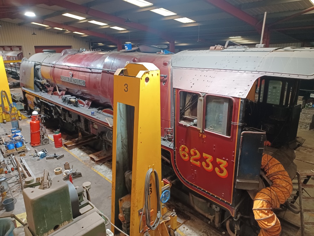 Trainnut on Train Siding: #photo #train #diesel #steam #station #depot Midland Railway Centre at Butterley and on site the Princess Royal Class Locomotive Trust
with...