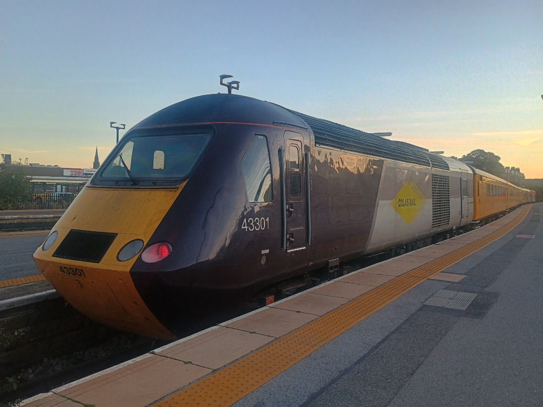 LucasTrains on Train Siding: Class #43303 & #43301 running a PLPR Track Inspection service at Scarborough. Running from Gascoigne Wood Down Loop to Milford
Loop.