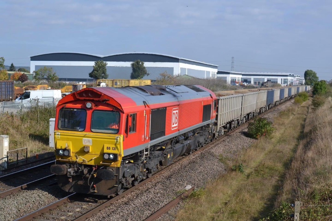 Inter City Railway Society on Train Siding: 66131 passing Barton & Walton near Burton on Trent with the 6Z45 Burton West Yard - Acton Yard empties 5th
October 2024