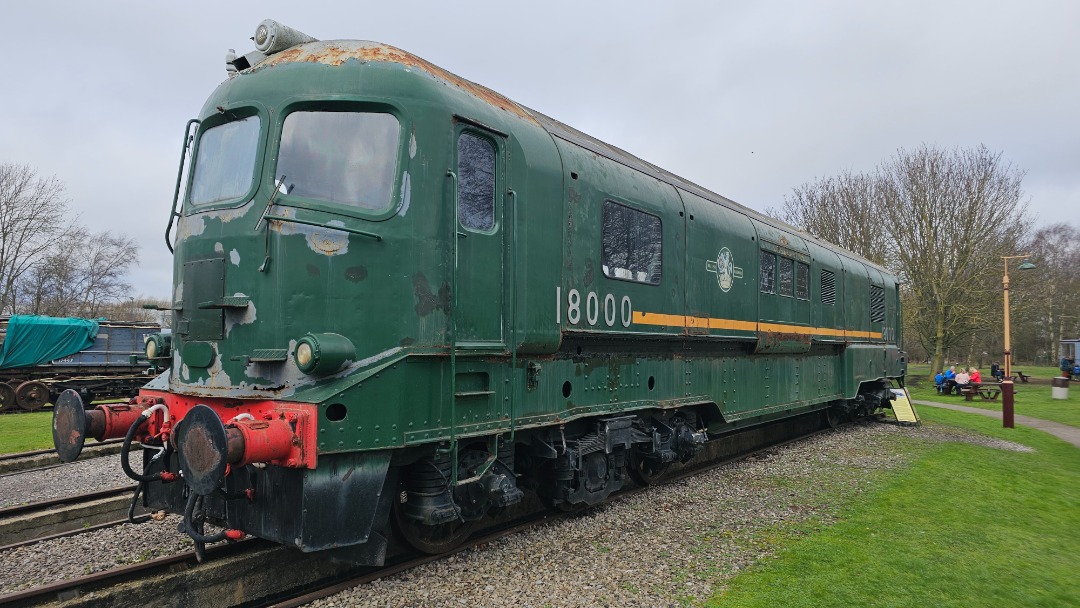 Kacper Rulinski on Train Siding: Few locos from Didcot Railway Centre 17/02/23, 31270 "Athena", 18000 Gas turbine prototype, 6023 "King Edward
II" 604 "Phantom" and...