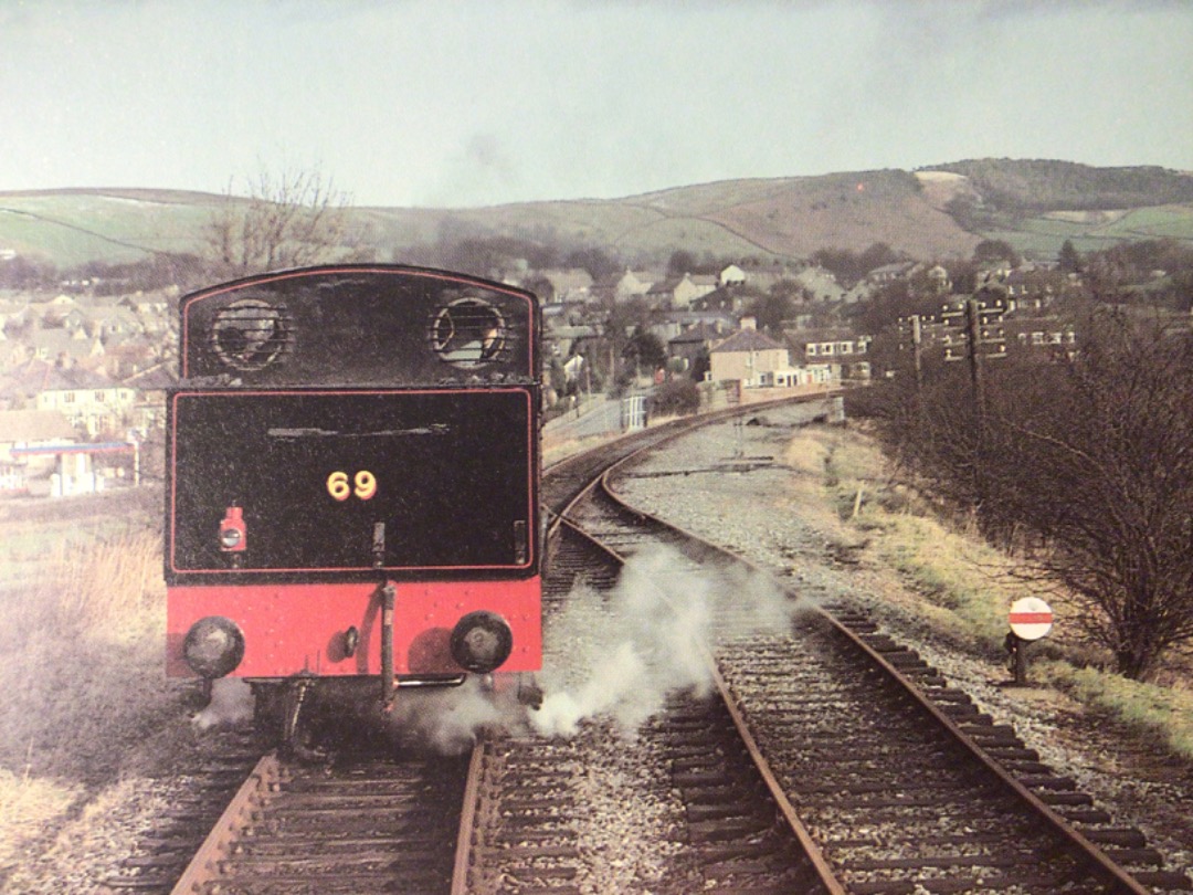 Alex Coomber on Train Siding: Trains from Bolton Abbey runs through Embsay to Bow Bridge Loop where a Hunslet J94 0-6-0 saddle tank No. 69 is seen running round
its...