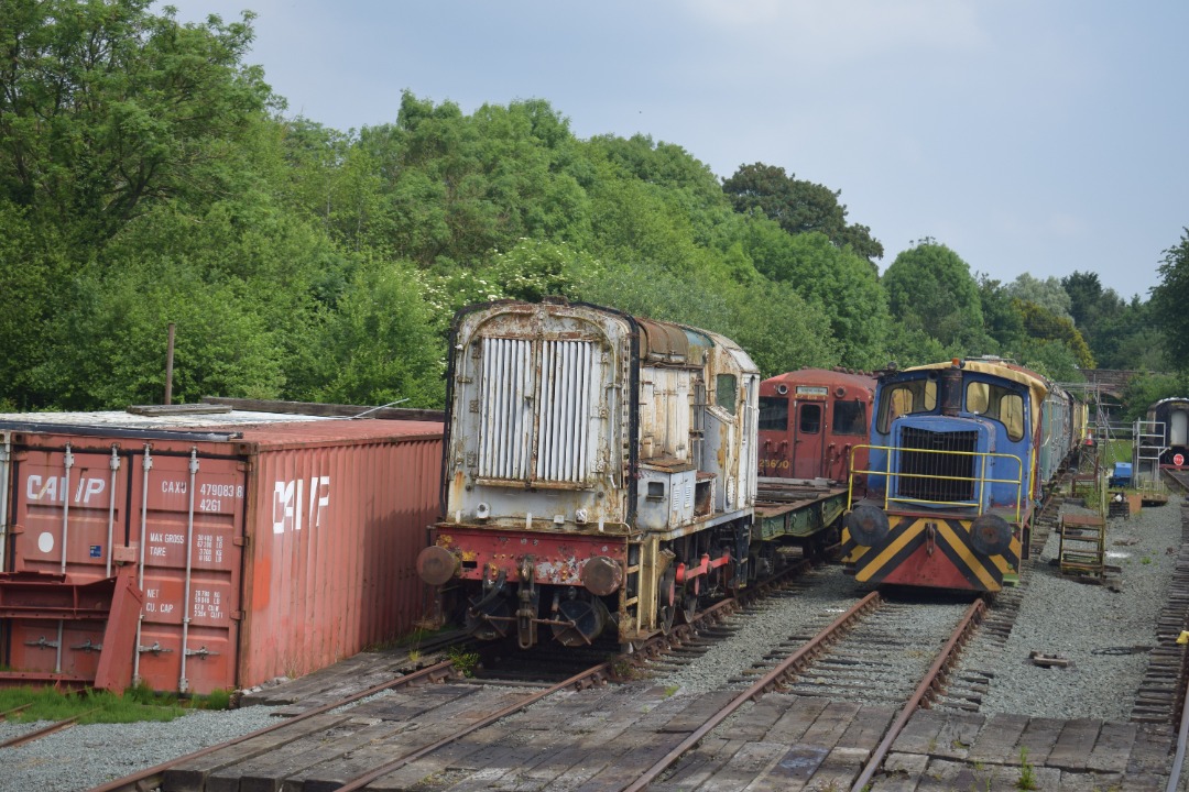 Hardley Distant on Train Siding: HERITAGE: On Saturday 1st June I visited the Southern section of the Cambrian Heritage Railways which does not run trains all
that often.