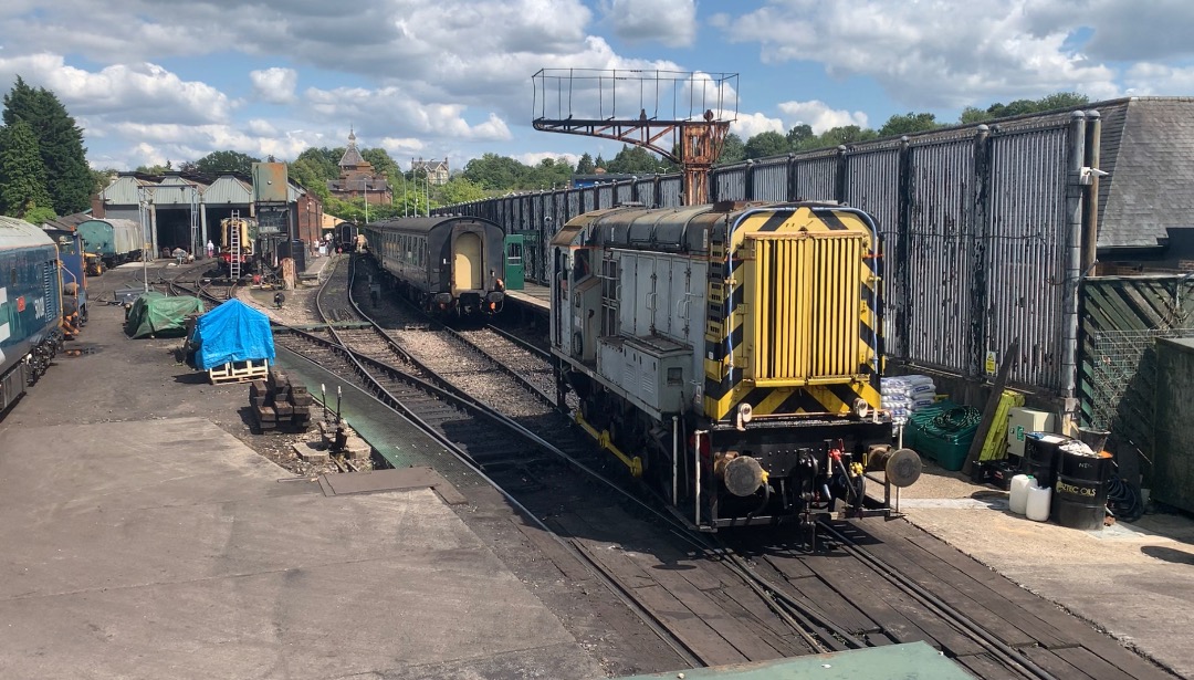 Mista Matthews on Train Siding: Today's shift on the Spa Valley Railway. Unfortunately the guest 50 is not in use until next months diesel gala.